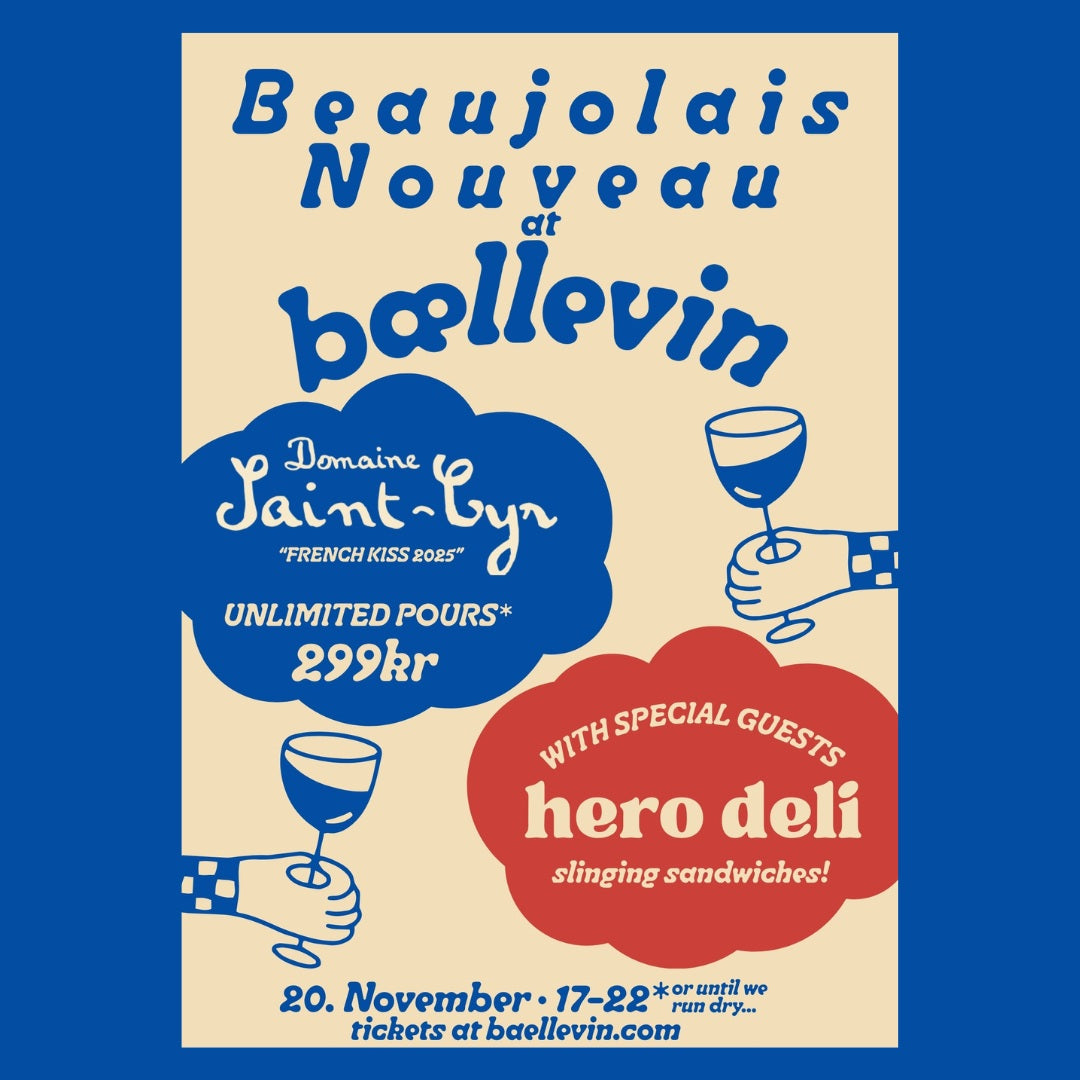 Beaujolais Nouveau 2025 at Bællevin
